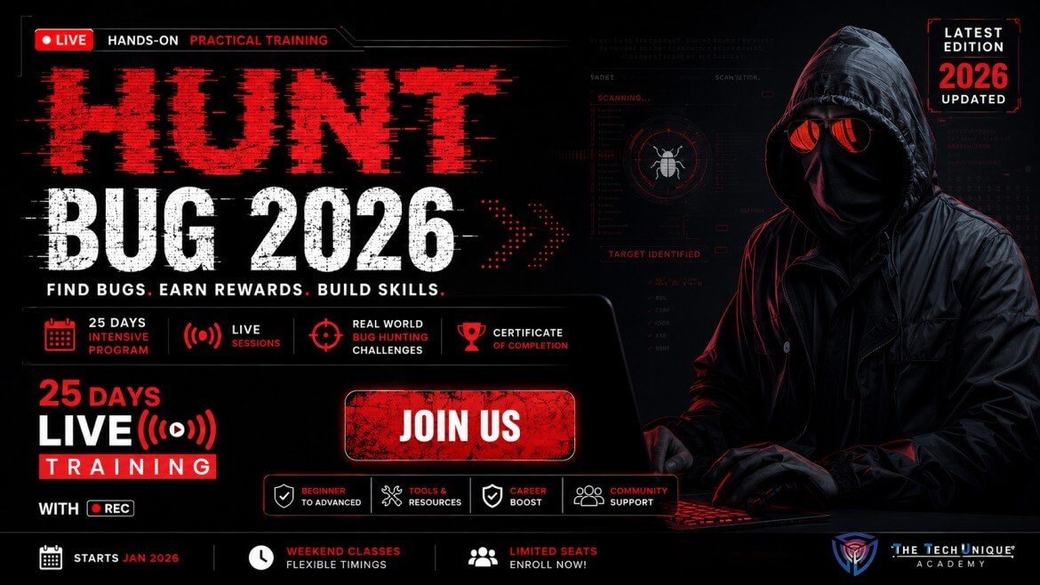 HUNT A BUG 2026